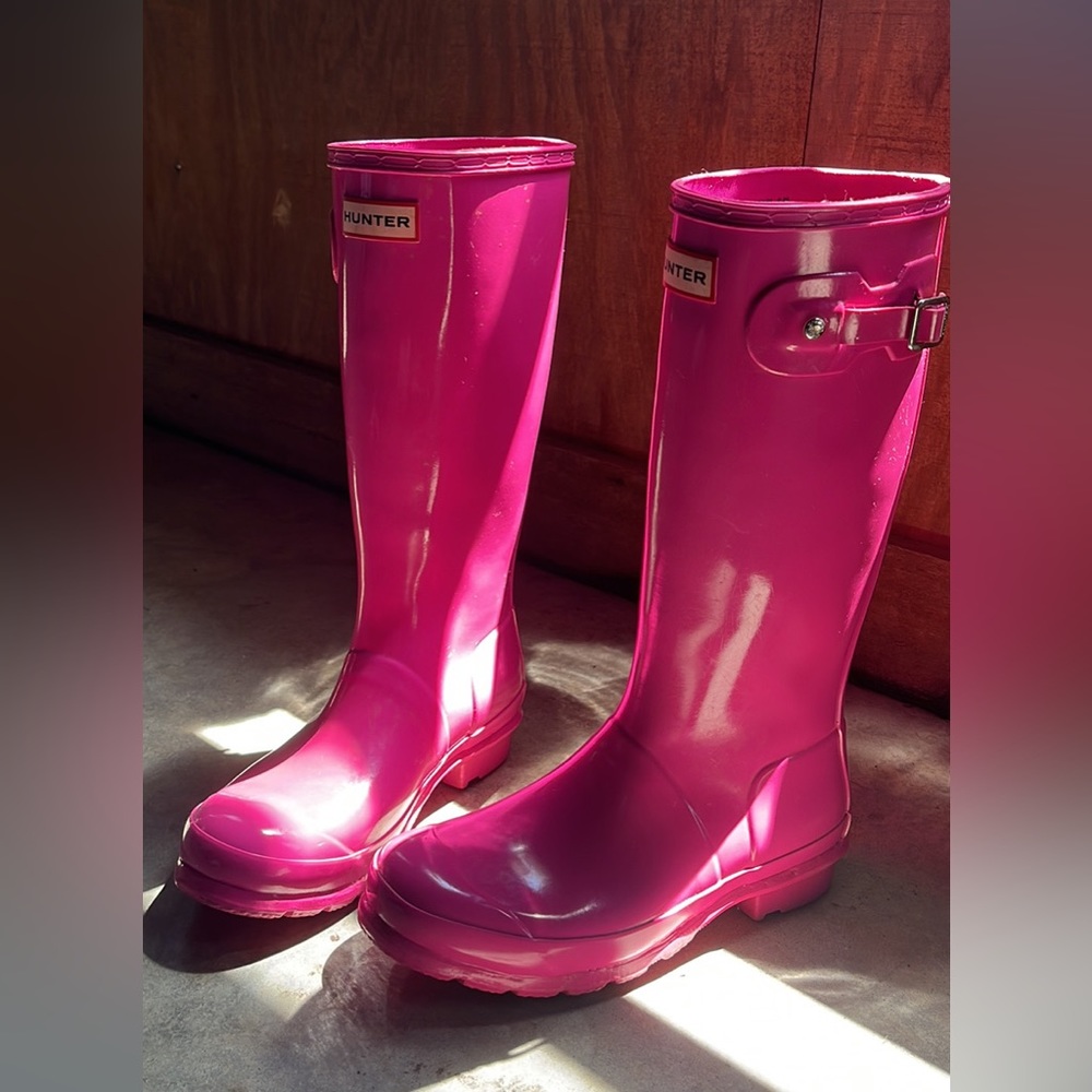 Barbie Pink Hunter Rain Boots